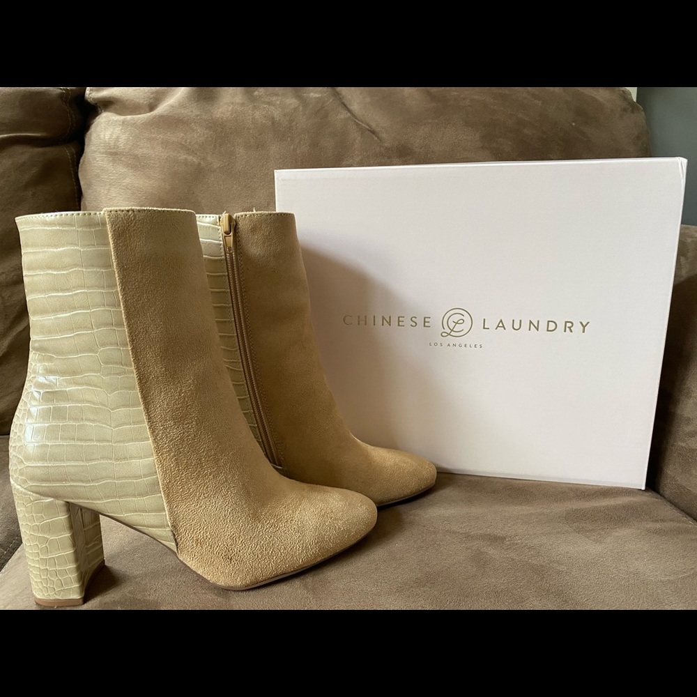 Koraline Chinese laundry booties